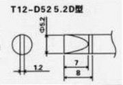 T12F^HAKKO T12-D52F^