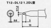 ׹HAKKO T12-DL12F^